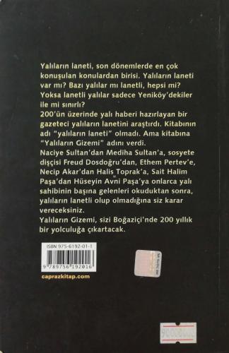 Yalıların Gizemi Teber Kireçci Çapraz