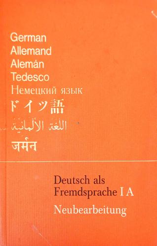 Deutsch als Fremdsprache 1A Ernst Klett Stuttgard