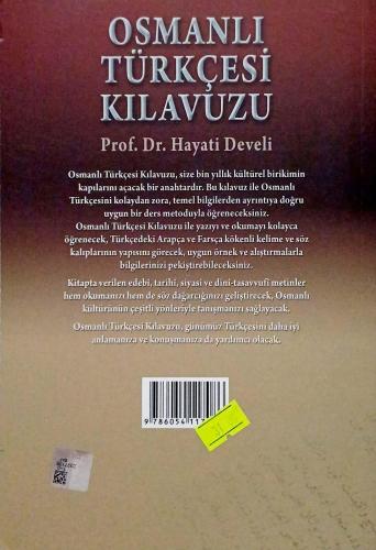 Osmanlı Türkçesi Kılavuzu-1 Hayati Develi Kesit Yayınları