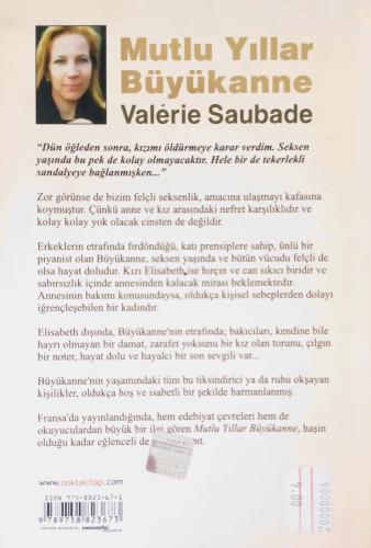 Mutlu Yıllar Büyükanne Valerie Saubade Nokta Kitap