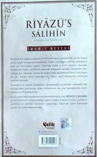 Riyazü's Salihin - Salihler Bahçesi İmam-ı Nevevi Çelik Yayınevi