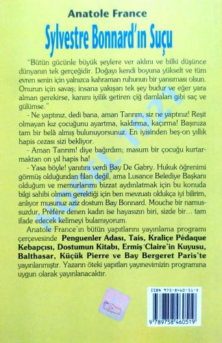 Sylvestre Bonnard'ın Suçu Anatole France Pencere