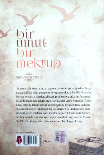 Bir Umut Bir Mektup Nureddin Yıldız Tahlil Yayınları