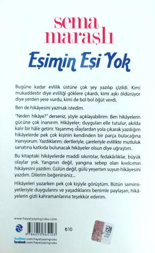 Eşimin Eşi Yok Sema Maraşlı Hayat Yayıncılık