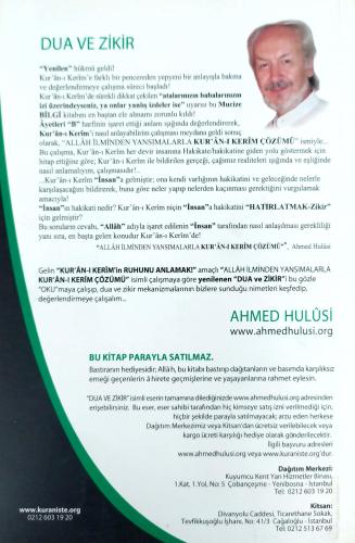 Dua ve Zikir Ahmed Hulusi Kitsan Kitap