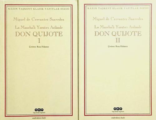 Don Quijote (2 Cilt Takım Kutulu) / La Mancha'lı Yaratıcı Asilzade Mig