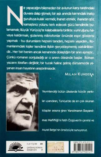 Varolmanın Dayanılmaz Hafifliği Milan Kundera İletişim