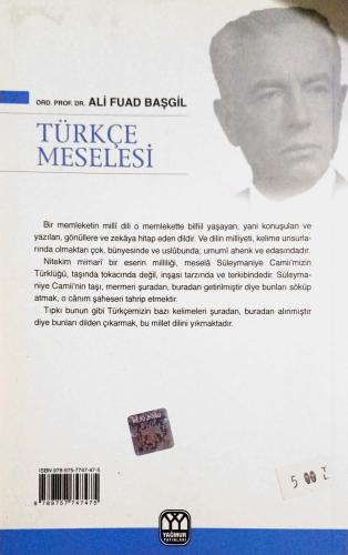 Türkçe Meselesi Ord.Prof.Dr.Ali Fuad Başgil Yağmur