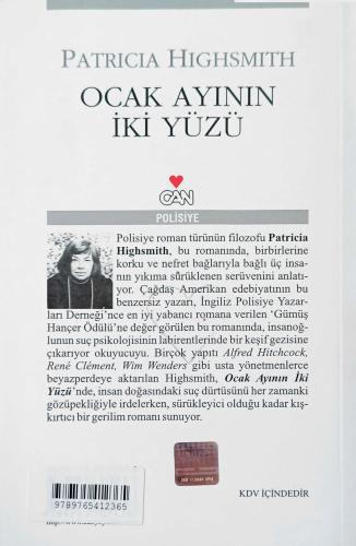 Ocak Ayının İki Yüzü Patricia Highsmith Can Roman