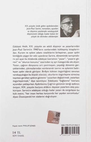 Edebiyat Nedir? Jean Paul Sartre Can Roman