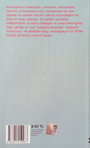 Yazmak Üzerine Ernest Hemingway Altıkırkbeş