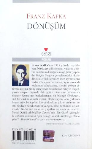 Dönüşüm Franz Kafka Can Klasik