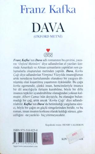 Dava Franz Kafka Can Klasik