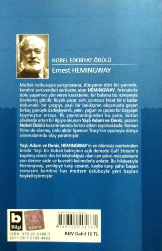 Yaşlı Adam ve Deniz Ernest Hemingway Bilgi Yayınevi