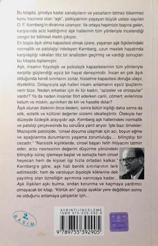 Aşk İlişkileri Otto F. Kernberg Ayrıntı Yayınları