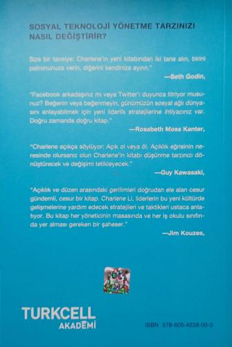 Açık Liderlik Sosyal Teknoloji Yönetme Tarzınızı Nasıl Değiştirir? Cha