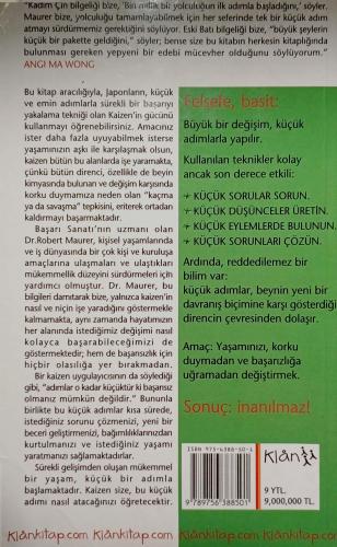 Kaizen Yolu / Küçük Bir Adım Hayatınızı Değiştirebilir Robert Maurer K