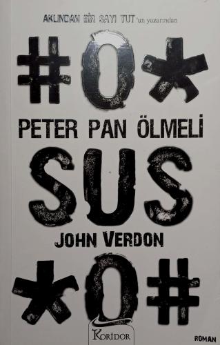 Peter Pan Ölmeli John Verdon Koridor Yayıncılık