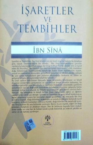 İşaretler ve Tembihler İbni Sina Litera Yayıncılık