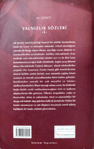 Yalnızlık Sözleri I Ali Şeriati Söylem