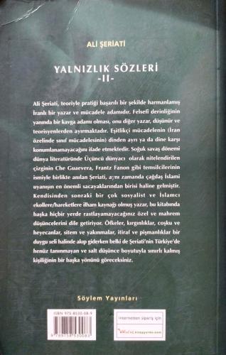 Yalnızlık Sözleri 2 Ali Şeriati Söylem