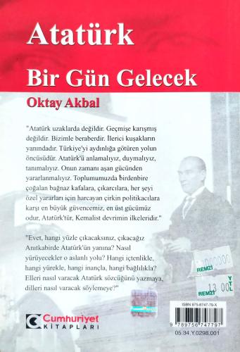 Atatürk Bir Gün Gelecek Oktay Akbal Cumhuriyet Kitapları