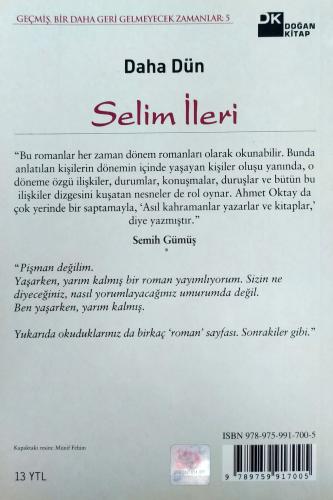 Daha Dün Selim İleri Doğan Kitap