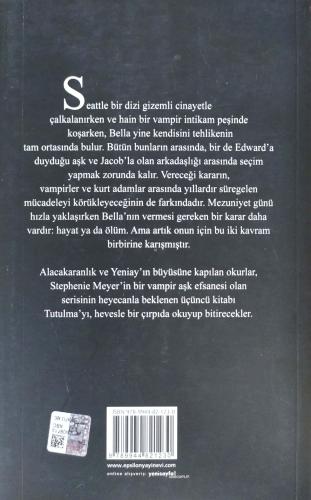 Tutulma Stephenie Meyer Epsilon Yayıncılık