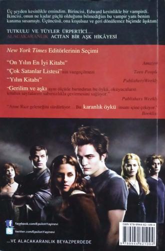 Alacakaranlık Stephenie Meyer Epsilon Yayıncılık