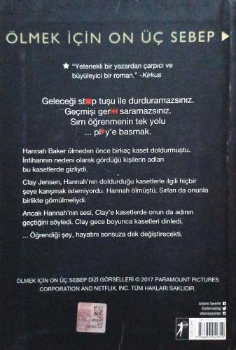 Ölmek İçin On Üç Sebep (Ciltli) Jay Asher Artemis Yayınları