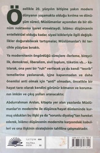 Modern Dünyada Müslümanlar (1.Baskı) Abdurrahman Arslan iletişim