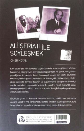 Ali Şeriati ile Söyleşmek Ömer Noyan Düşün Yayıncılık