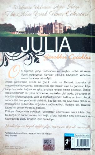 Julia & Günahkar Çocuklar - Wideacre Üçlemesi Philippa Gregory Artemis