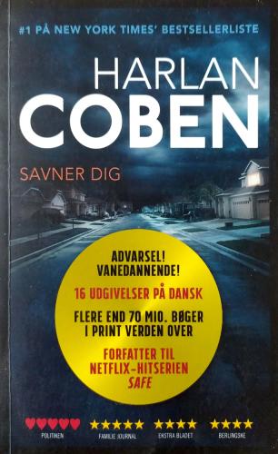 Savner Dig Harlan Coben Gads Forlag