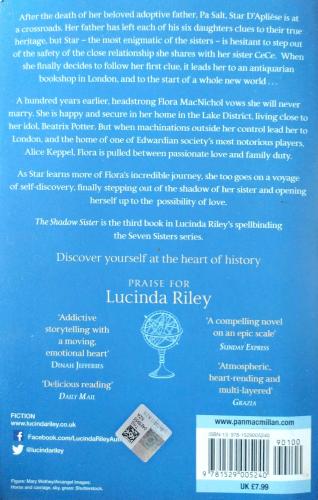 The Shadow Sister Lucinda Riley Pan Book