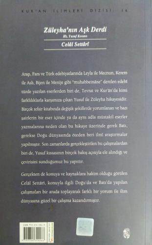 Züleyha'nın Aşk Derdi / Hz. Yusuf Kıssası Celal Settari insan Yayınevi