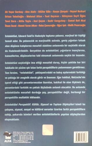 Entelektüel Perspektif Kültür, Siyaset ve Toplum Söyleşileri Kollektif