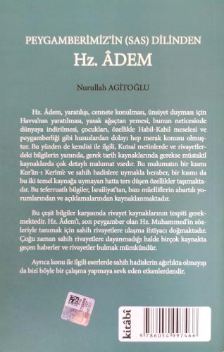 Peygamberimiz'in (s.a.s.) Dilinden Hz. Adem Nurullah Agitoğlu Kitabi Y