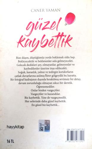 Güzel Kaybettik Caner Yaman Hayykitap