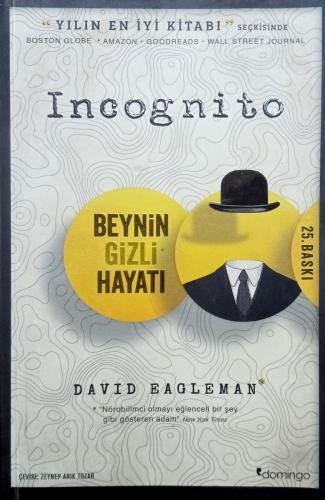 Incognito Beynin Gizli Hayatı David Eagleman Domingo