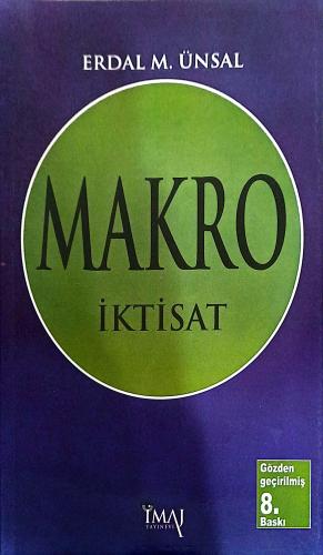 Makro İktisat Erdal M. Ünsal İmaj Yayınevi