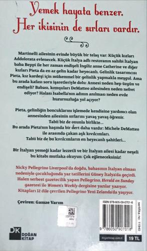 İtalyan Düğünü Nicky Pellegrino DK