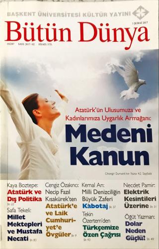 Bütün Dünya- Medeni Kanun (dergi) Kollektif Başkent Üniversitesi Kültü